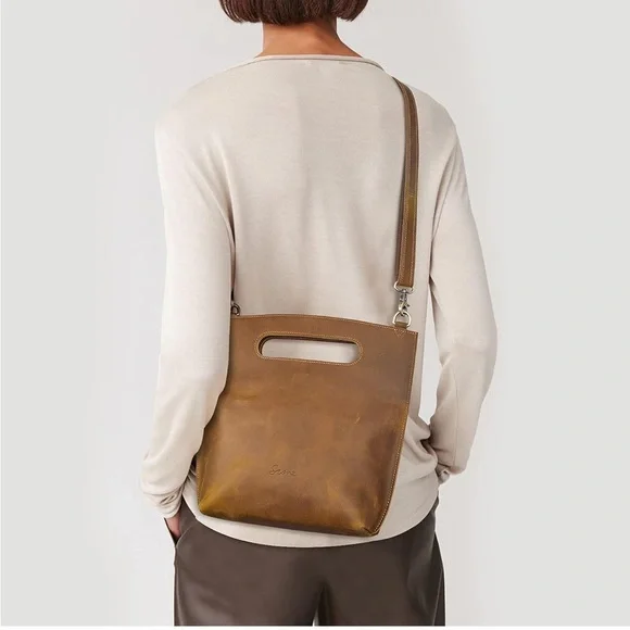 S-Zone leather crossbody purse bag - Picture 9 of 15